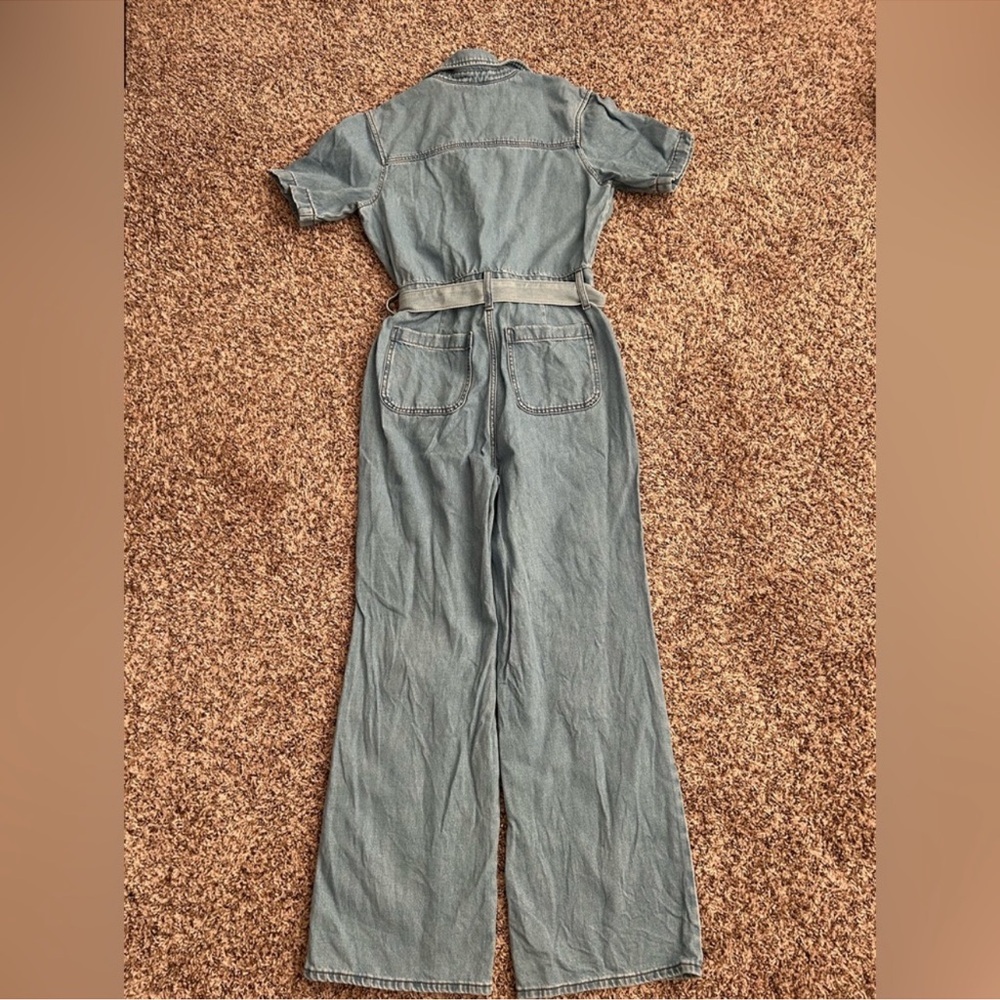 Universal Thread Blue Denim Top - image 4